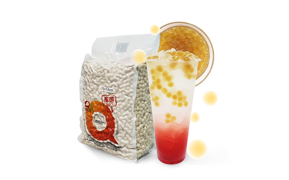 Commercial Amber Tapioca Pearls Wholesale
