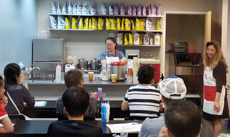 Qbubble Professional Commercial Bubble Tea Training Class